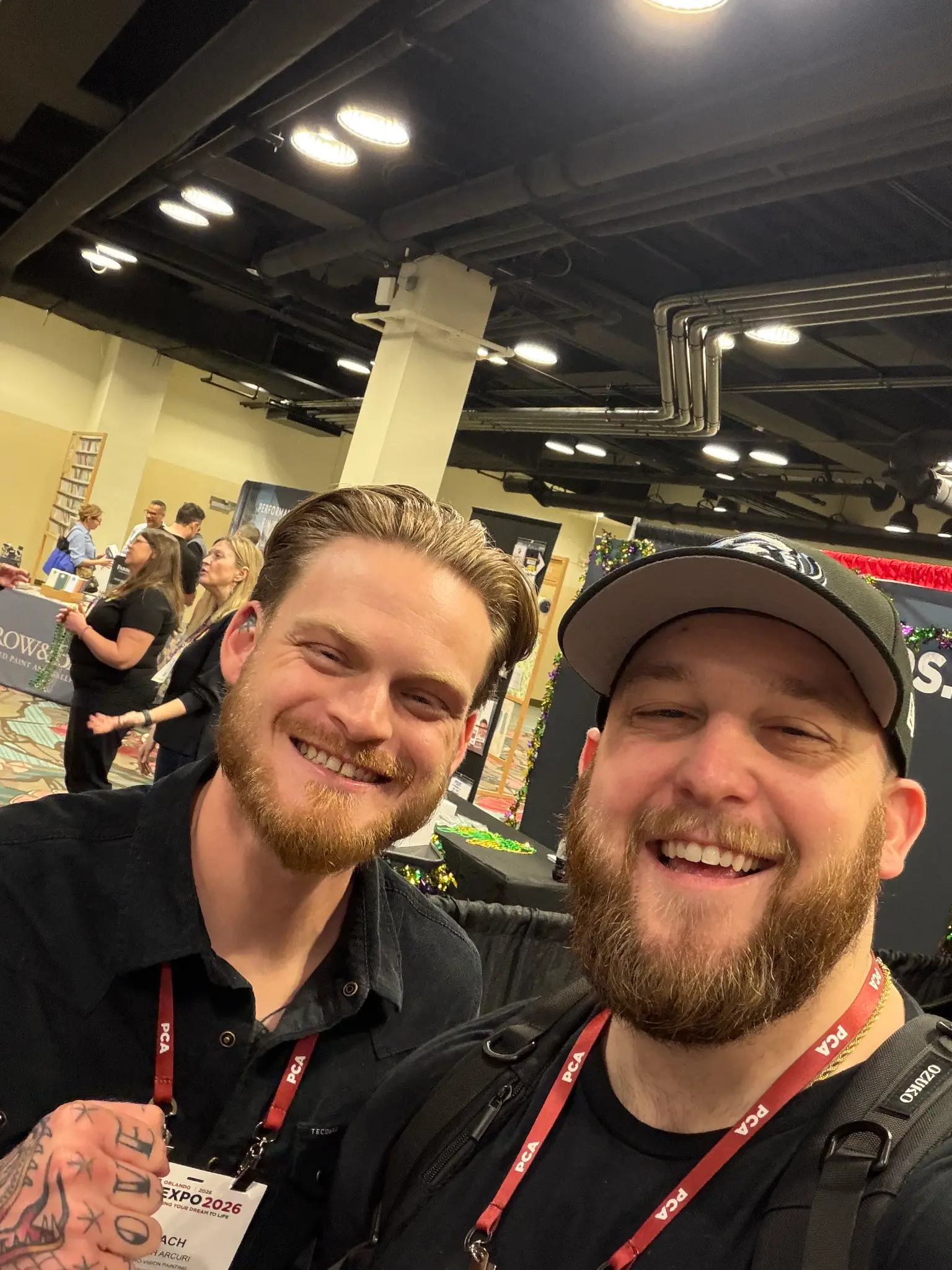 Daniel with Zach Arcuri at PCA Expo 2026